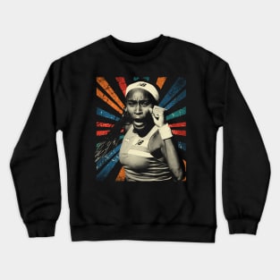 sketc vintage coco gauff #3 Crewneck Sweatshirt